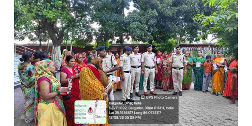 अशोकधाम मंदिर परिसर में अग्निशमन विभाग की मॉक ड्रिल, आग से बचाव के बताए उपाय